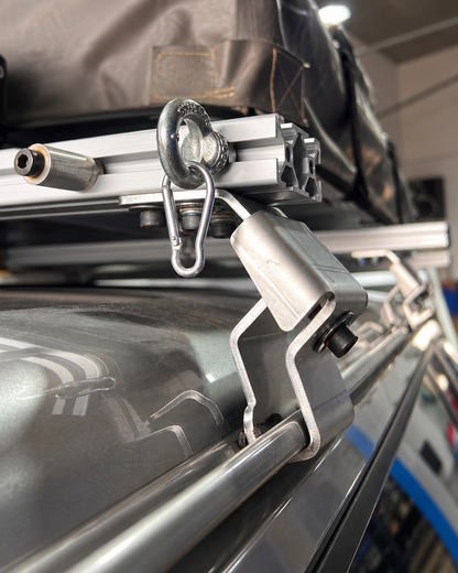 Dachrinnenhalter für Dachträger – Nissan Patrol Y61 – V2A Edelstahl – 1 Stück